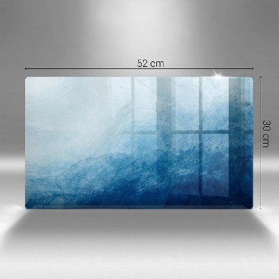 Glass candle plate decorative Abstract background