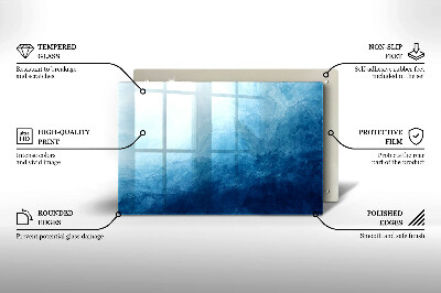 Glass candle plate decorative Abstract background
