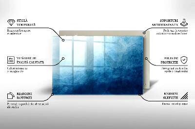 Glass candle plate decorative Abstract background