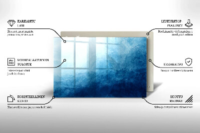 Glass candle plate decorative Abstract background