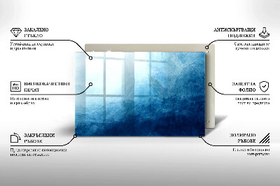 Glass candle plate decorative Abstract background