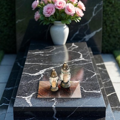 Glass candle plate decorative Wood structure