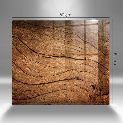Grave candle coaster decorative Wood plank texture