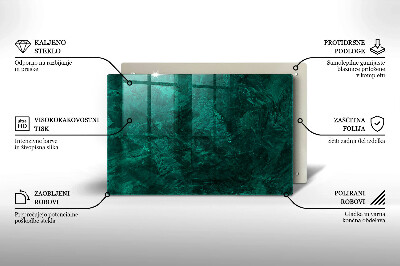 Glass candle plate decorative Stone background texture