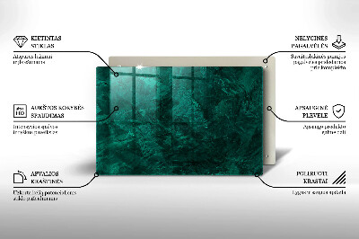 Glass candle plate decorative Stone background texture