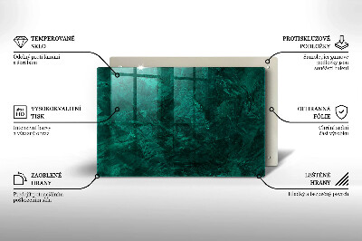 Glass candle plate decorative Stone background texture