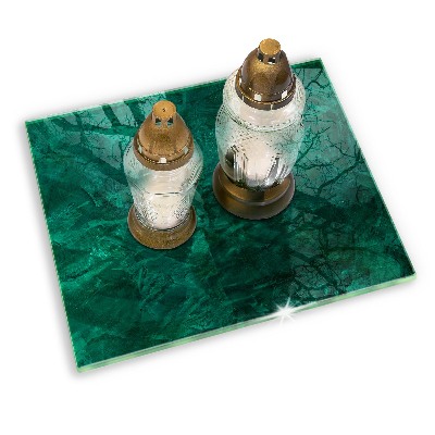 Glass candle plate decorative Stone background texture