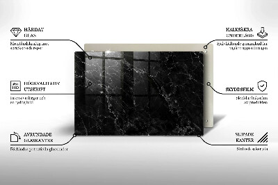 Grave candle coaster decorative Elegant marble