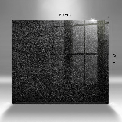 Glass candle plate decorative Rock texture