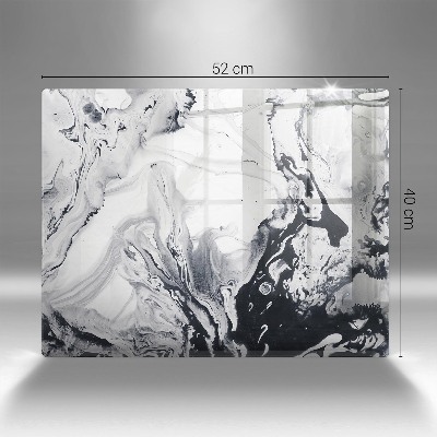 Grave candle coaster decorative Ink abstraction