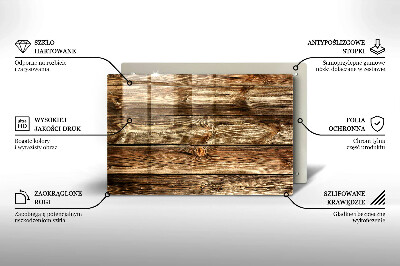 Grave candle coaster decorative Wood plank texture