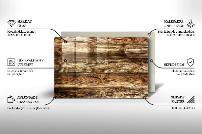 Grave candle coaster decorative Wood plank texture