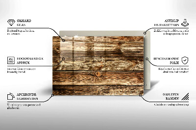 Grave candle coaster decorative Wood plank texture