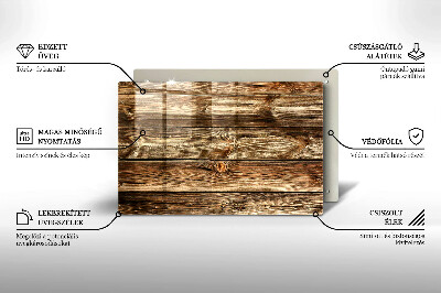 Grave candle coaster decorative Wood plank texture