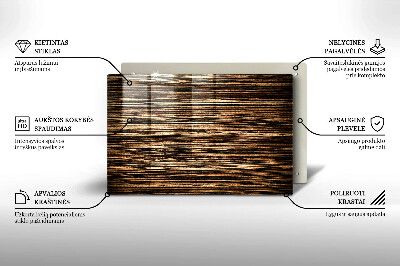 Grave candle coaster decorative Wood texture