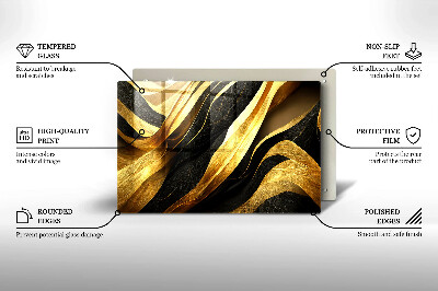 Grave candle coaster decorative Elegant abstraction