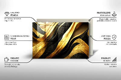 Grave candle coaster decorative Elegant abstraction