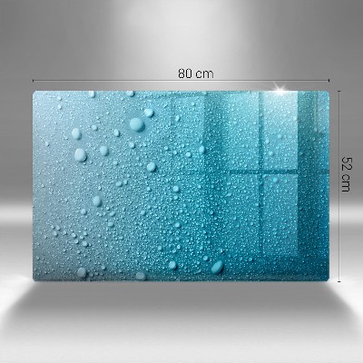 Grave candle coaster decorative Water drops