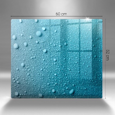 Grave candle coaster decorative Water drops