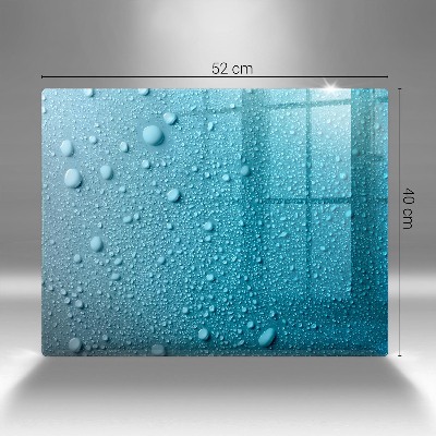 Grave candle coaster decorative Water drops