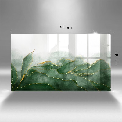 Grave candle coaster decorative Nature abstraction