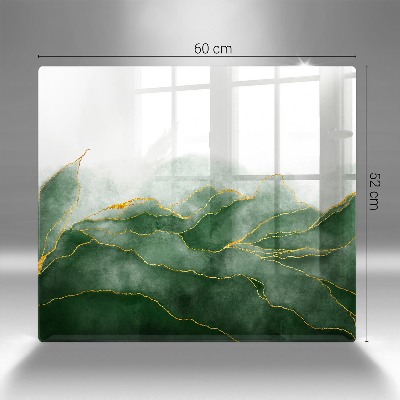 Grave candle coaster decorative Nature abstraction