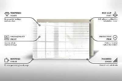 Glass candle plate decorative Modern light boards