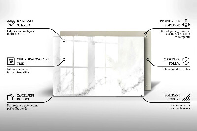 Glass candle plate decorative Modern marble