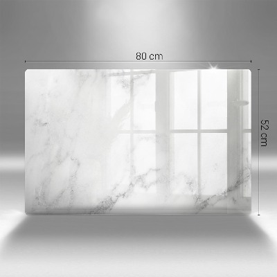 Glass candle plate decorative Modern marble