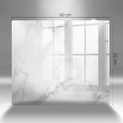 Glass candle plate decorative Modern marble