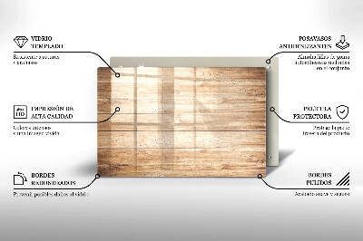 Grave candle coaster decorative Wooden boards