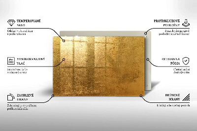 Grave candle coaster decorative Gold texture background