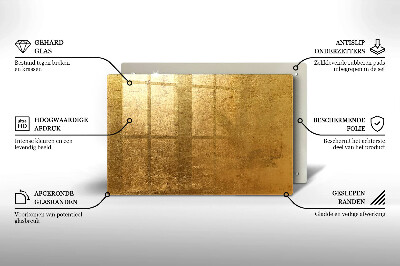 Grave candle coaster decorative Gold texture background