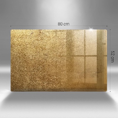 Grave candle coaster decorative Gold texture background
