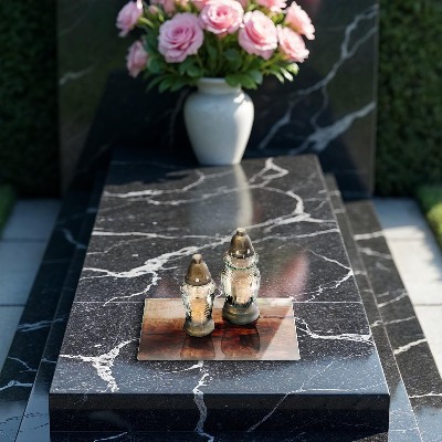 Glass candle plate decorative Wooden plank texture