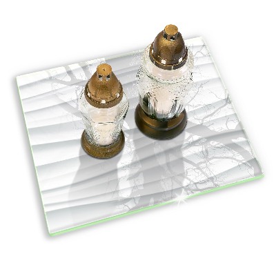 Grave candle coaster decorative Modern structure
