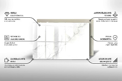 Glass candle plate decorative Marble stone background