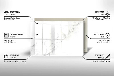 Glass candle plate decorative Marble stone background