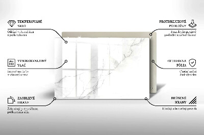Glass candle plate decorative Marble stone background