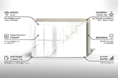 Glass candle plate decorative Marble stone background