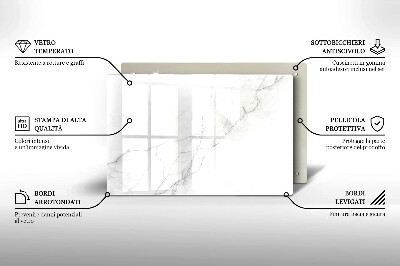 Glass candle plate decorative Marble stone background