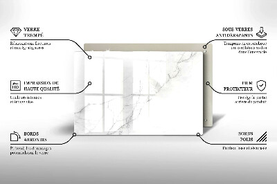 Glass candle plate decorative Marble stone background