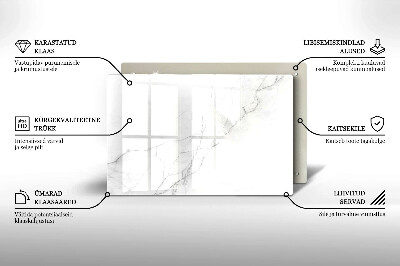 Glass candle plate decorative Marble stone background