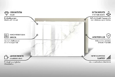 Glass candle plate decorative Marble stone background