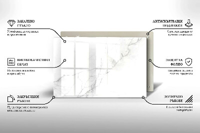 Glass candle plate decorative Marble stone background