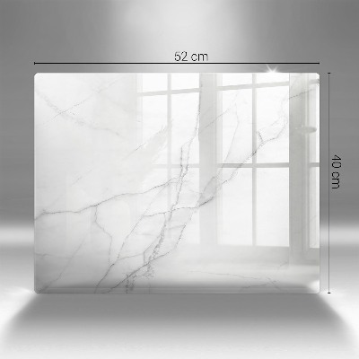 Glass candle plate decorative Marble stone background