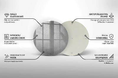 Glass candle plate Concrete background texture