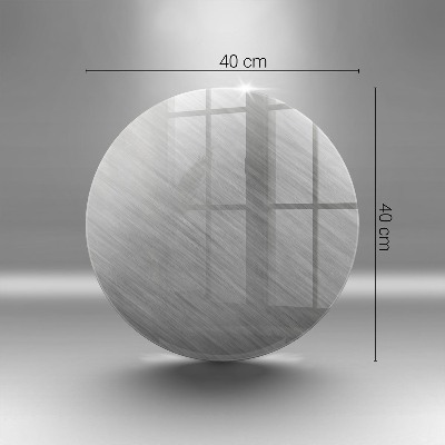 Glass candle plate Metal background texture