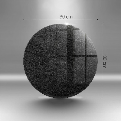 Grave candle plate Rock texture