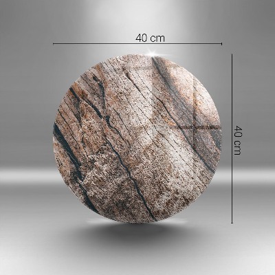Grave candle plate Wood structure